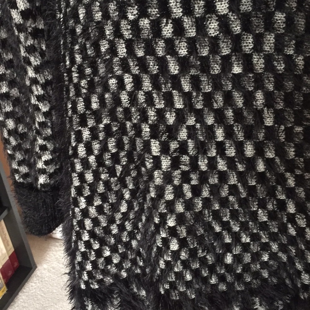 NWOT Boho style asymmetrical drape jacket - Picture 6 of 6